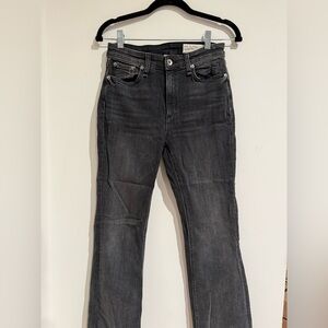 rag & bone high rise flare jeans